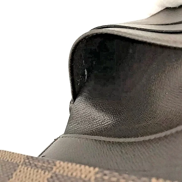 Authentic LV Louis Vuitton Damier Portefeiulle Elise Trifold Compact Wallet - Picture 8 of 8